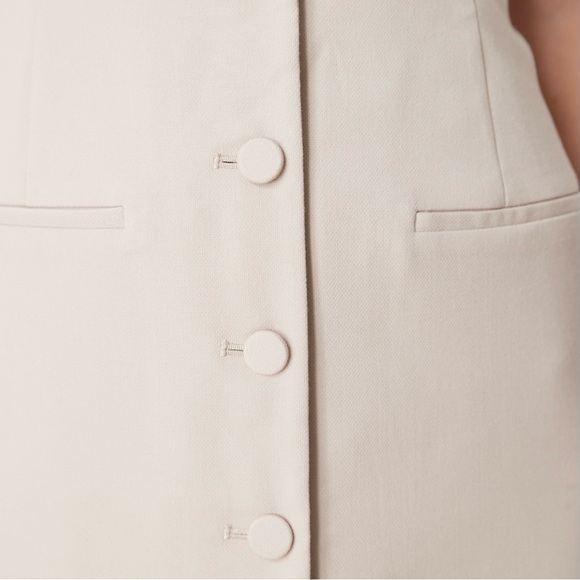 NEW Abercrombie & Fitch Mara high-neck vest dress - Picture 7 of 8